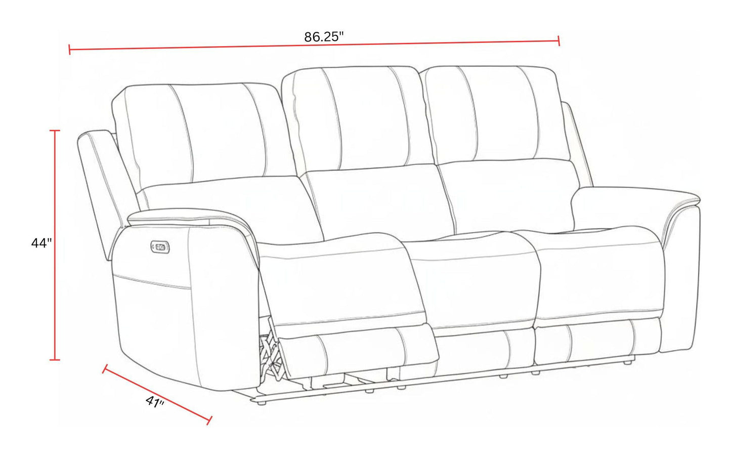 Easton - Zero Gravity Power Reclining Sofa Set