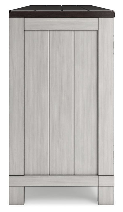 Darborn - Gray / Brown - XL TV Stand W/Fireplace Option