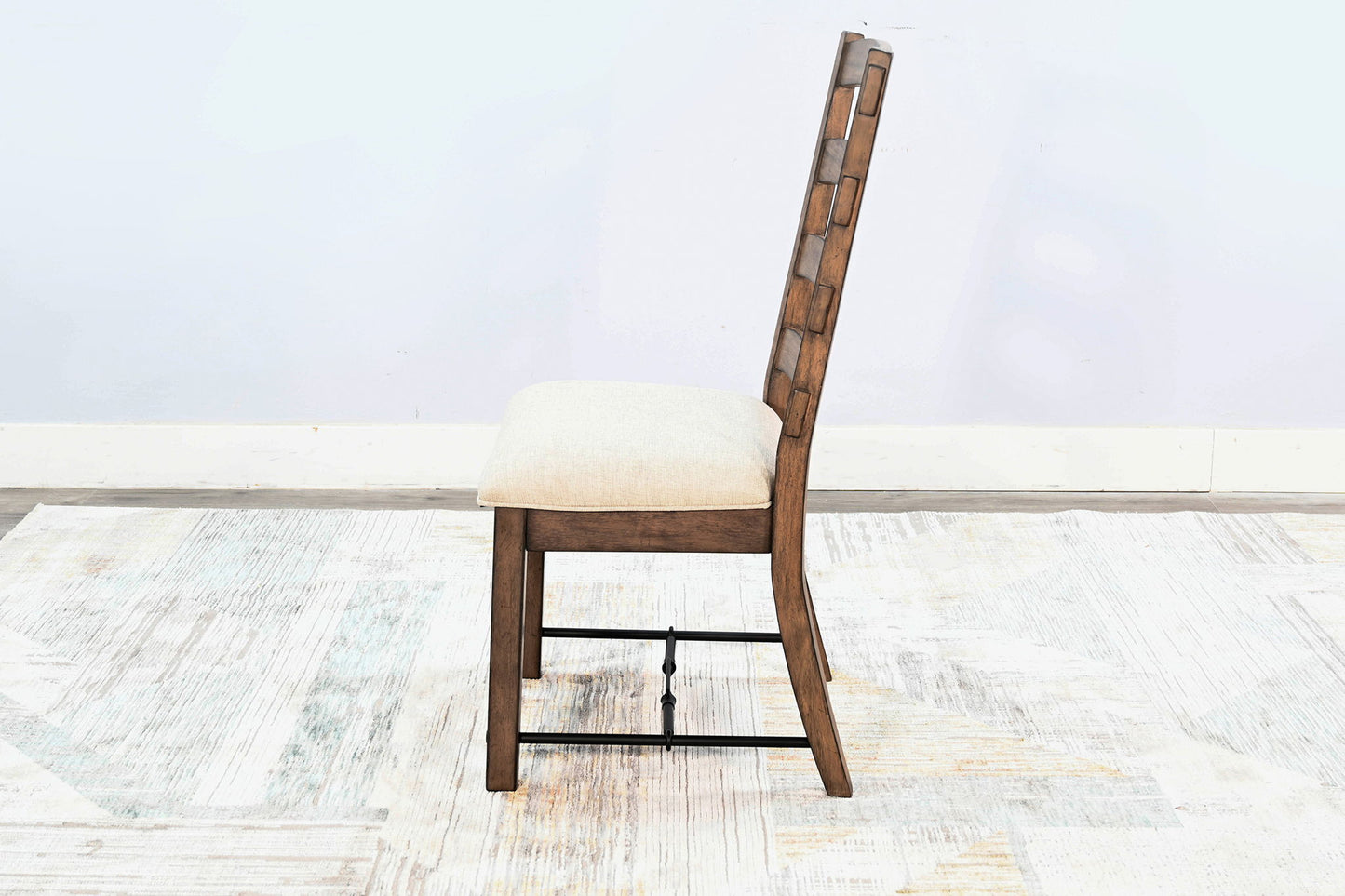 Doe Valley - Yellowstone Ladderback Chair, Cushion Seat (Set of 2) - Buckskin