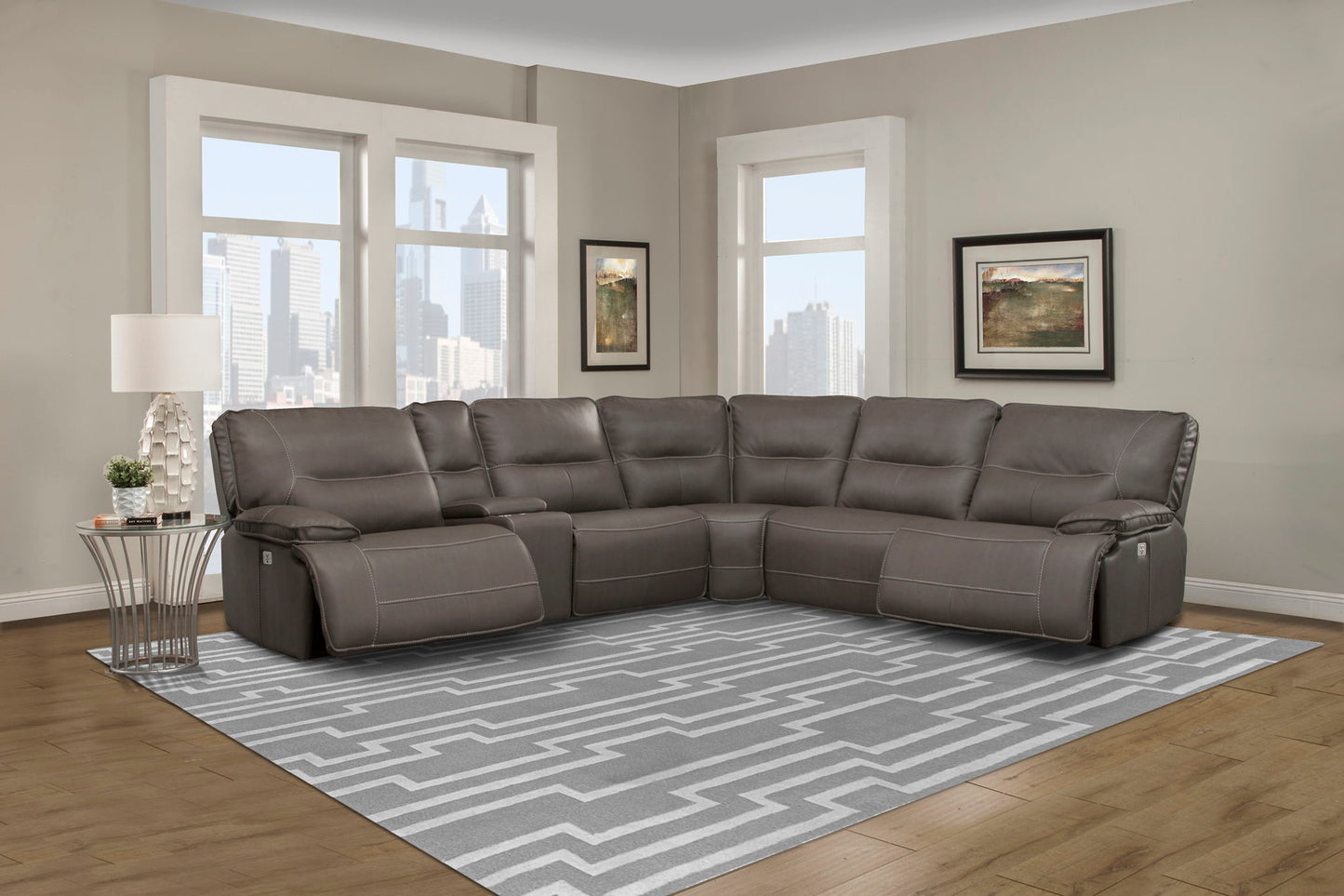 Spartacus - Power Reclining Sectional