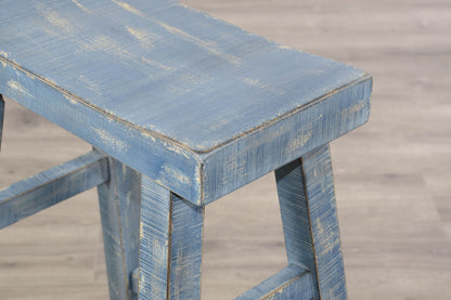 Marina - Stool With Wood Seat (Set of 2)