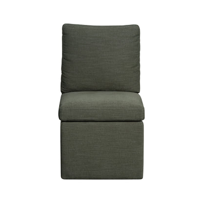 Upholstered Dining Chair Pillow Back