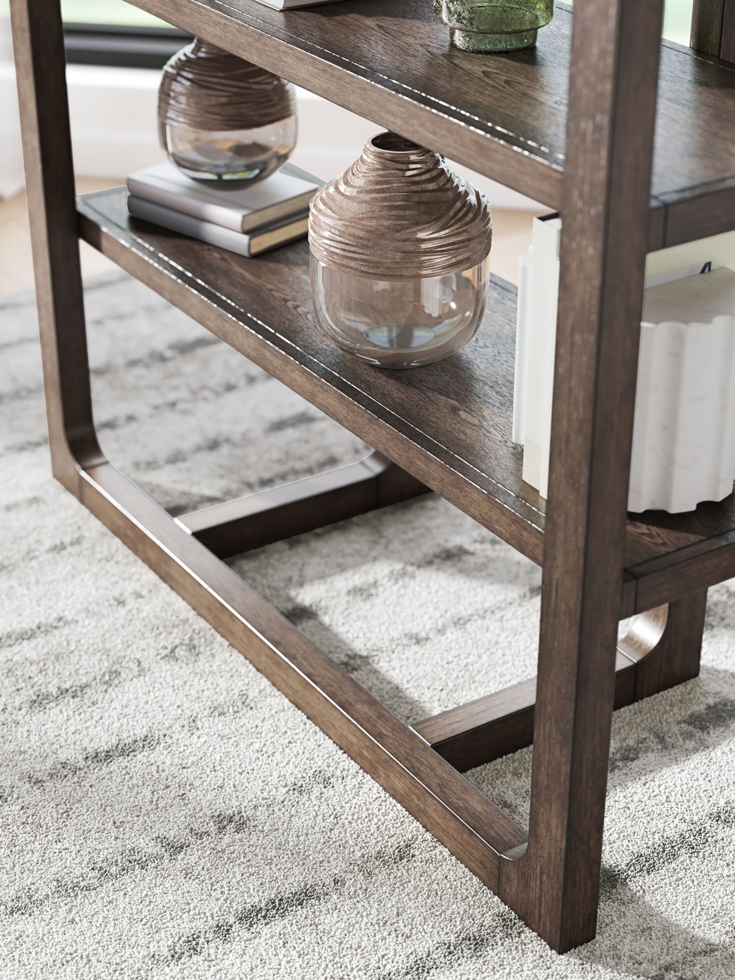 Breckington - Bookcase - Dark Brown