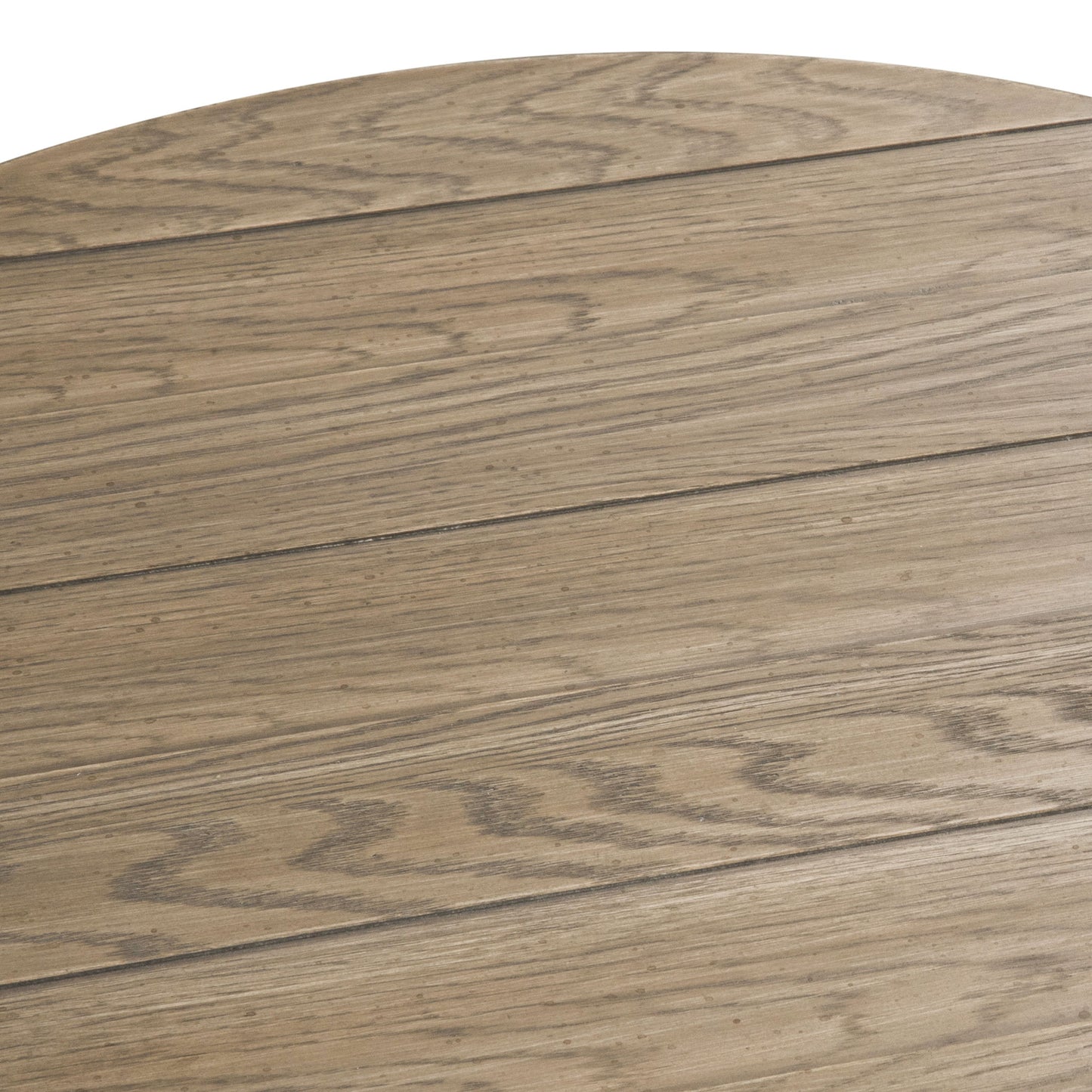 Heartland - Round Pedestal Chair Side Table - Antique White / Tobacco Tops