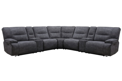 Gladiator - 6 Piece Modular Power Reclining Sectional