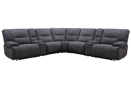 Gladiator - 6 Piece Modular Power Reclining Sectional