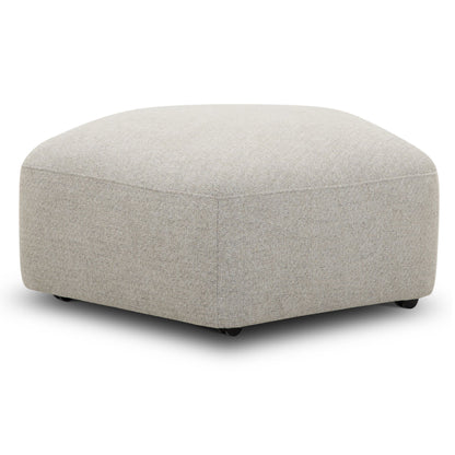 Playful - Ottoman With Casters - Canes Cobblestone