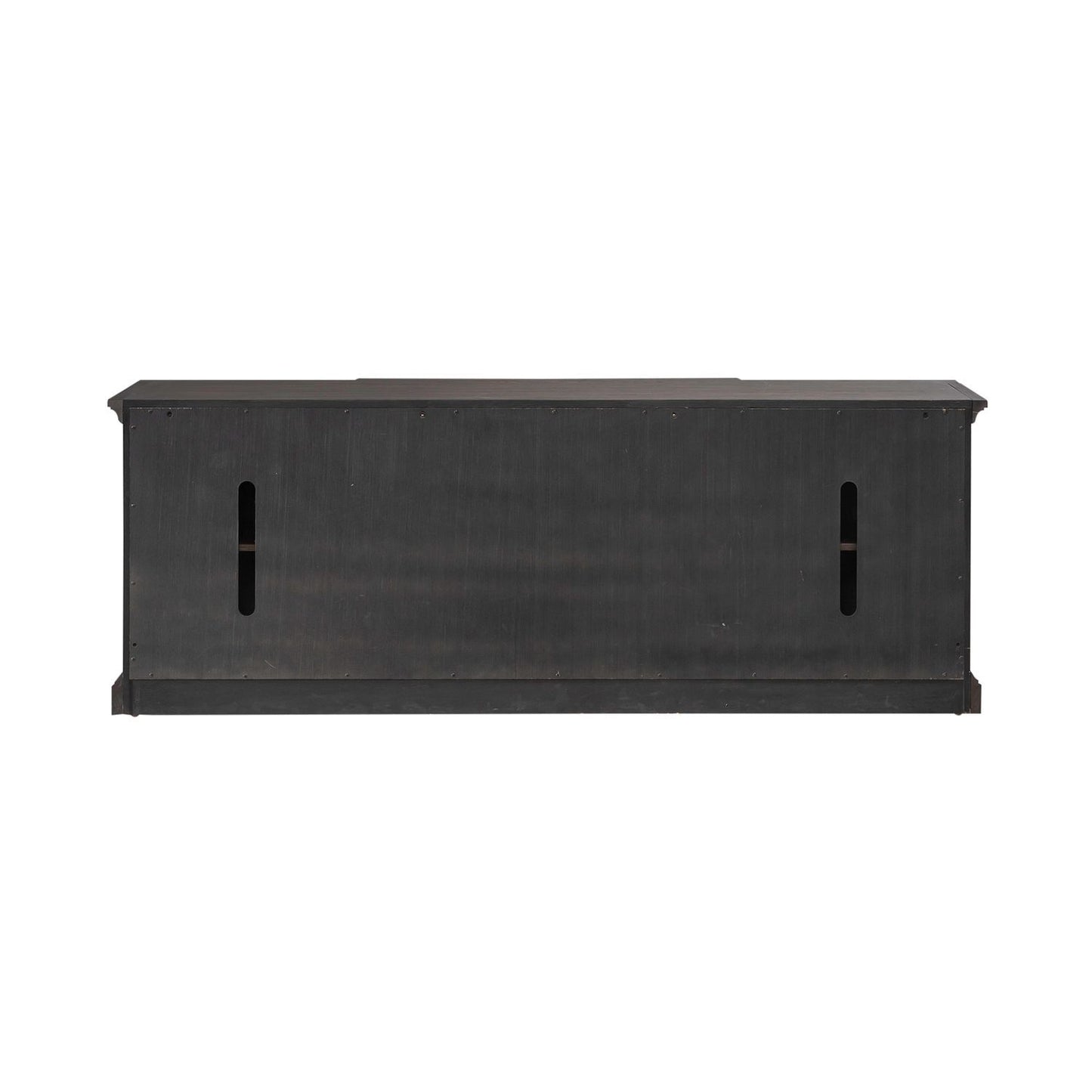 Paradise Valley - 78" Entertainment Console - Saddle Brown