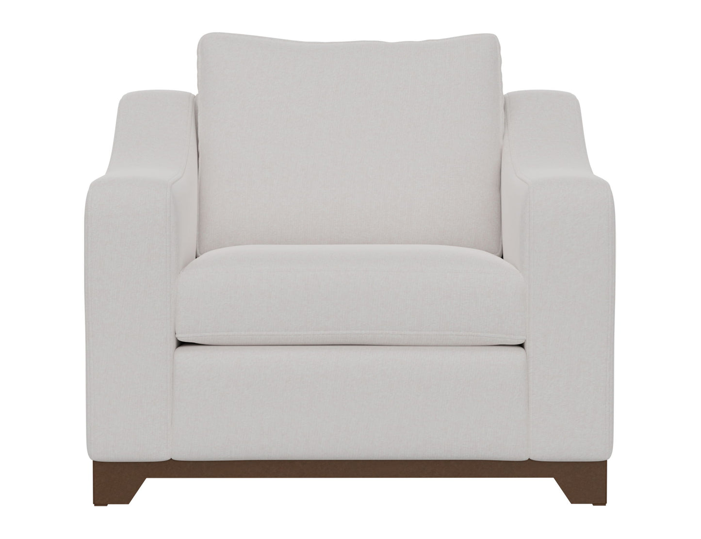 Natural Parota - Armchair - Mink Withe