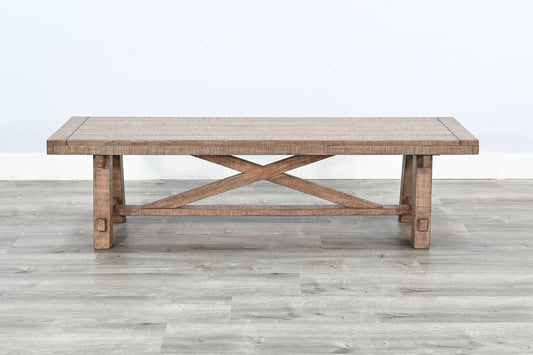 Wood Dining Bench - Desert Rock