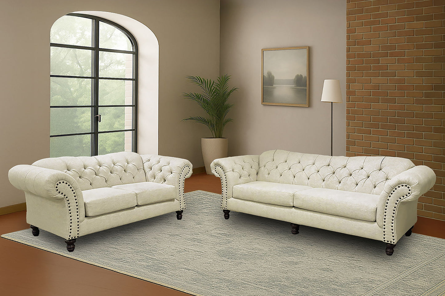 Whitmore - Sofa - Khaki Beige