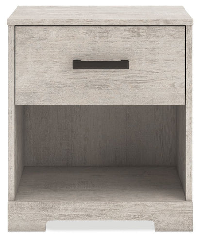 Shawburn - Gray - One Drawer Night Stand