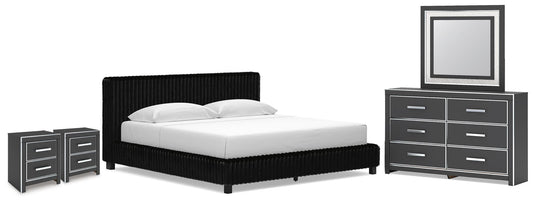 Zuraleus - Upholstered Bedroom Set