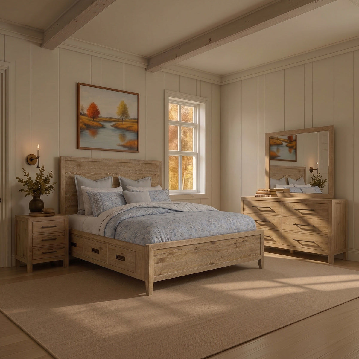 Norwich - Panel Storage Bed