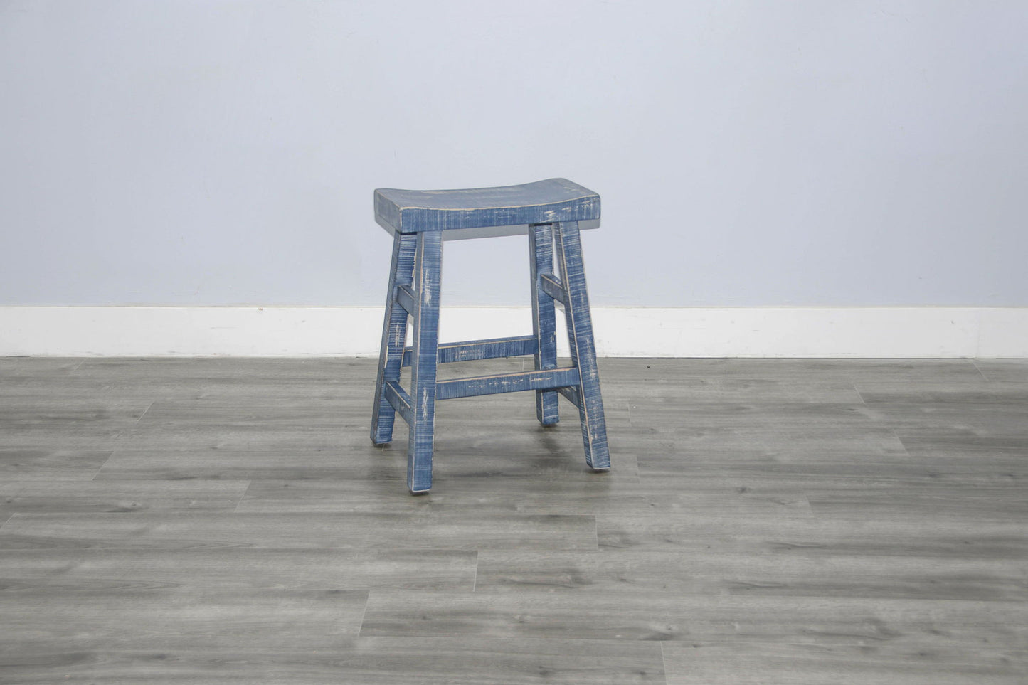 Marina - Stool With Wood Seat (Set of 2)