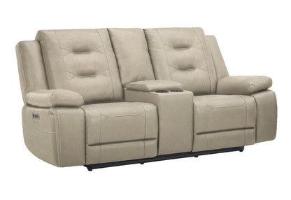 Caldwell - Power Console Loveseat
