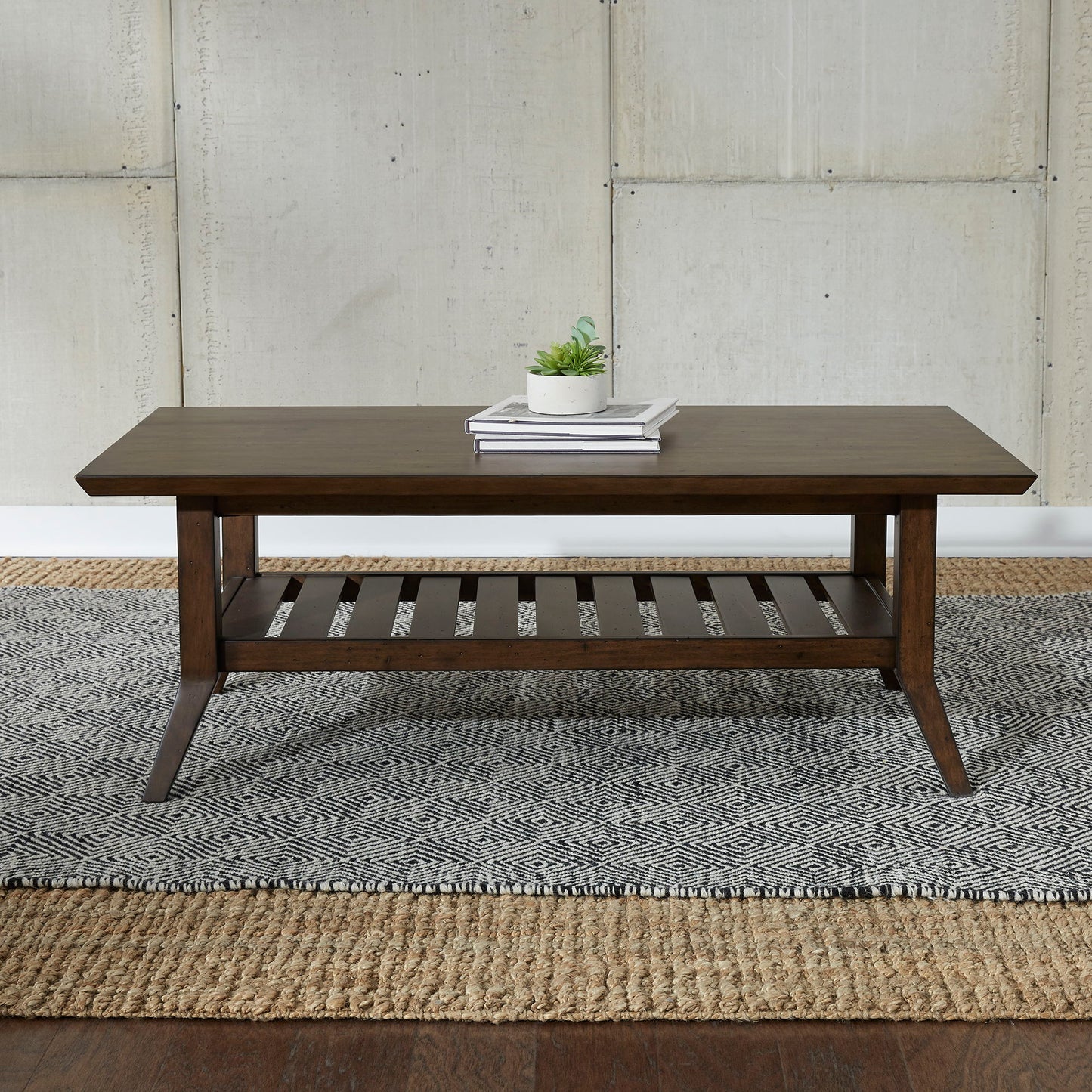 Ventura Blvd - 3 Piece Table Set (1 Cocktail Table 2 Round End Tables) - Dark Brown