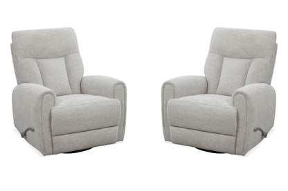 Natalia - Manual Swivel Glider Recliner (Set of 2)