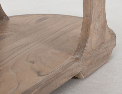 White Balam - Sofa Table - Ivory White