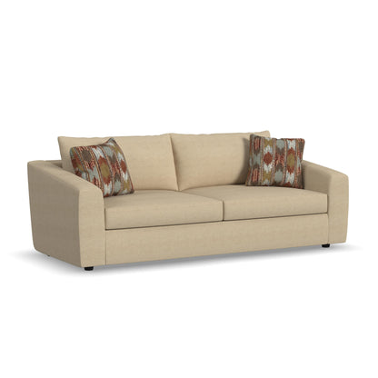Chevy - Leather Sofa - Brown