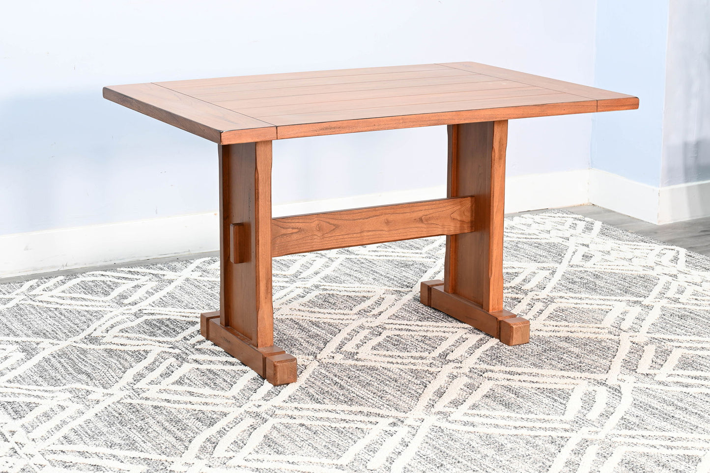 Sedona - Farmhouse Wood Breakfast Nook Set - Rustic Oak