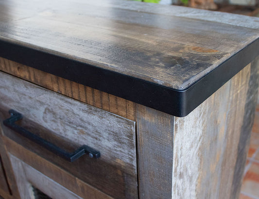 Antique Gray - Buffet - Gray / Brown