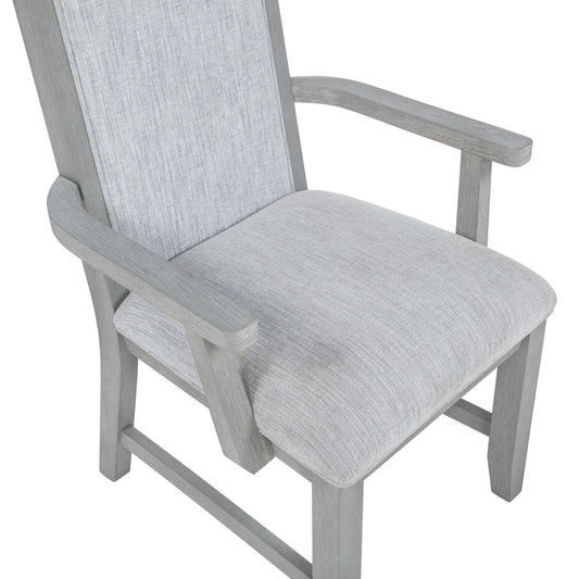 Fiona - Dining Arm Chair (Set of 2) - Mist Gray