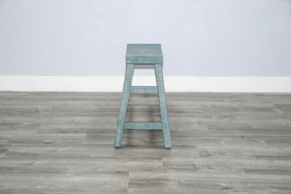 Marina - Stool With Wood Seat (Set of 2)