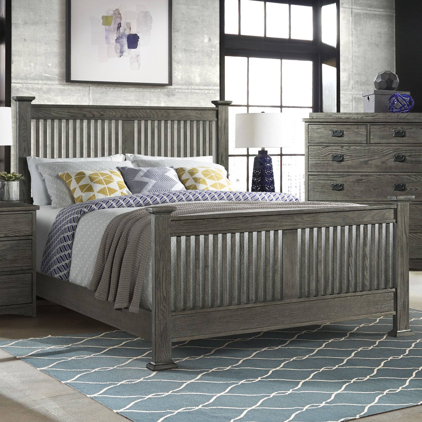 Oak Park - Slat Bed
