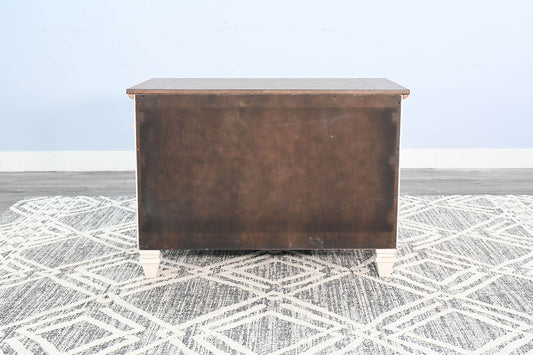 Pasadena - Lateral File Cabinet - Buckskin / Marble White