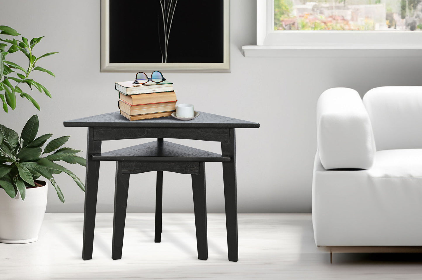 Bijou - Triangular Nesting Table