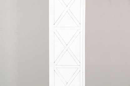 Carriage House - Bookcase / Open - Cottage White / Europen Dark