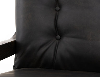 Balam - Armchair - Licorice Black