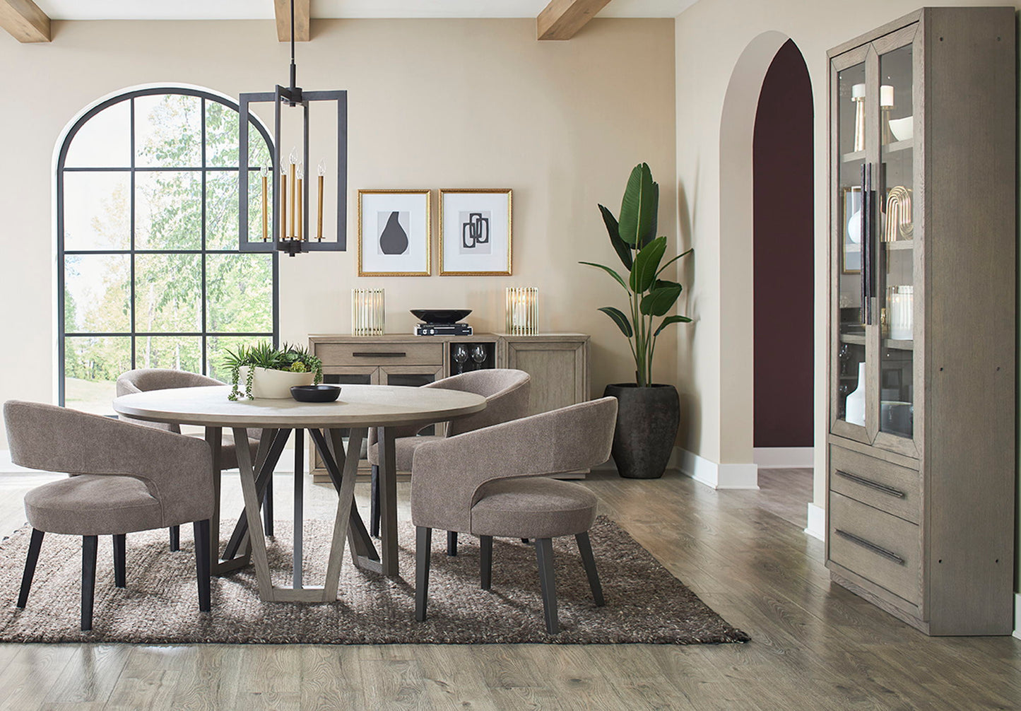 Pure Modern Dining - Bar Cabinet - Moonstone