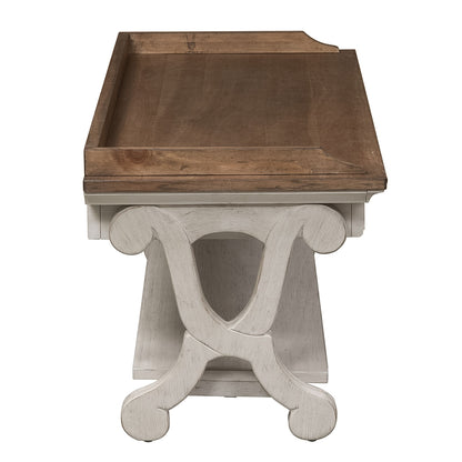 Farmhouse Reimagined - Bed Bench - White