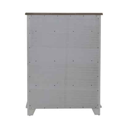 River Place - 6 Drawer Chest - White