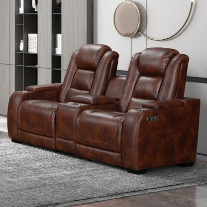 Chester - Reclining Console Loveseat