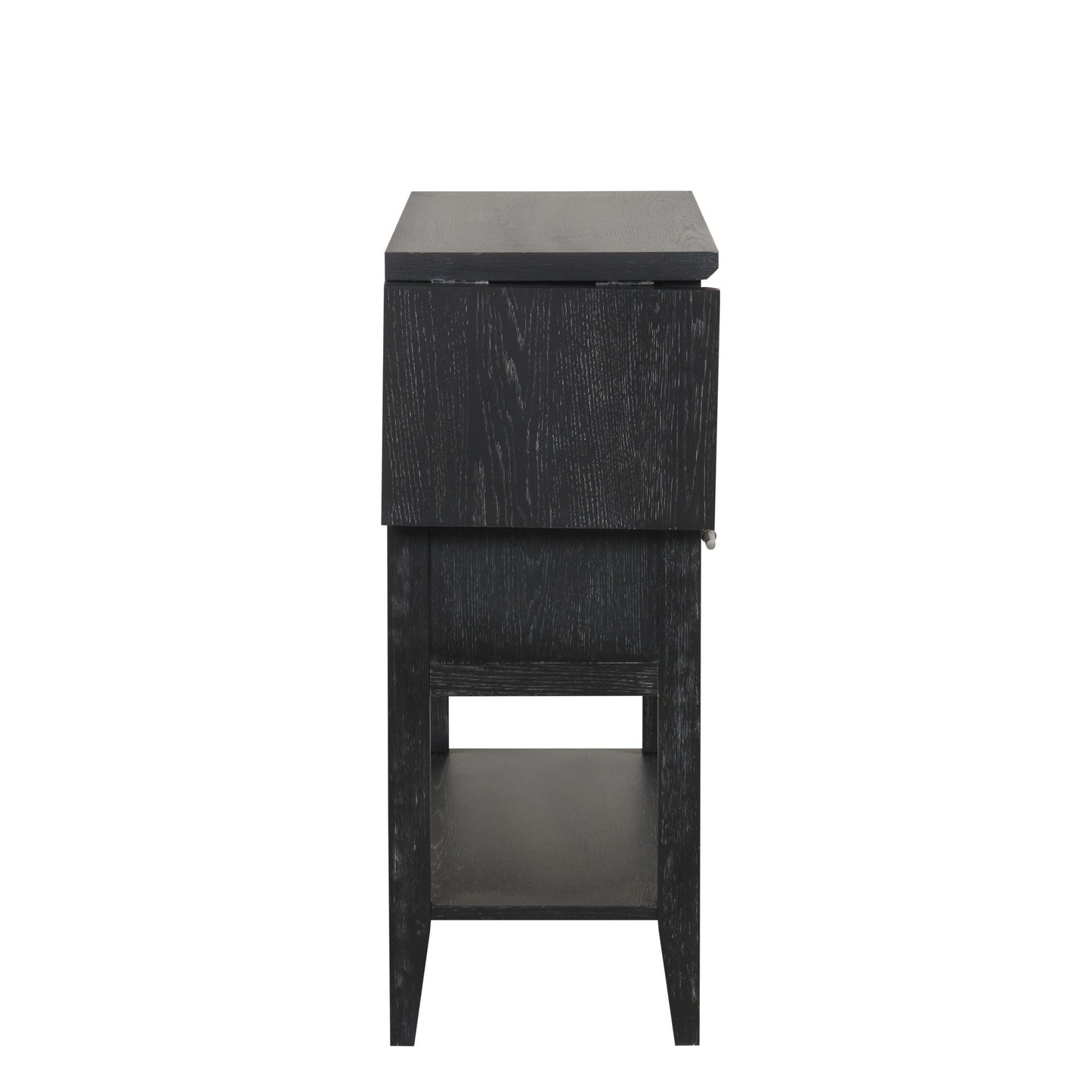 Sable Crest - Drop Leaf Server - Black