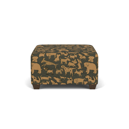 Freedom - Fabric Square Cocktail Ottoman
