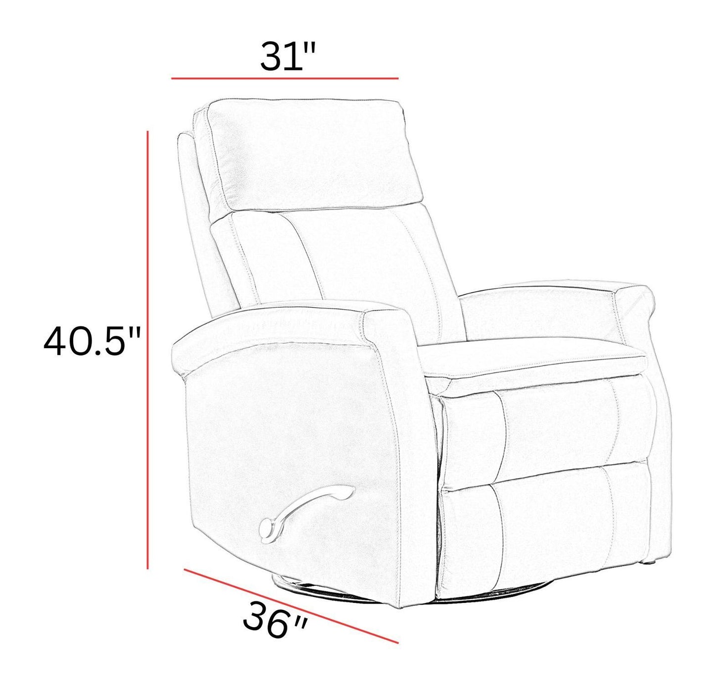 Bristol - Swivel Glider Recliner