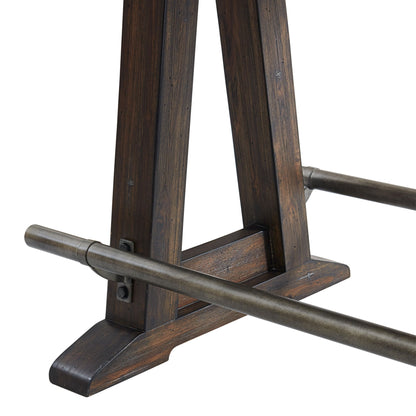 Transitions - Counter Trestle Table - Driftwood / Sable