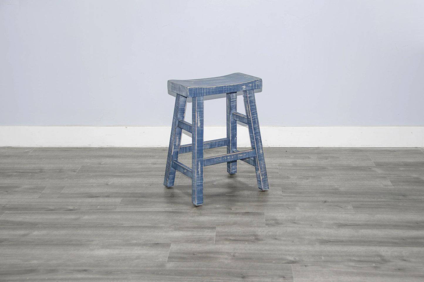Marina - Stool With Wood Seat (Set of 2)