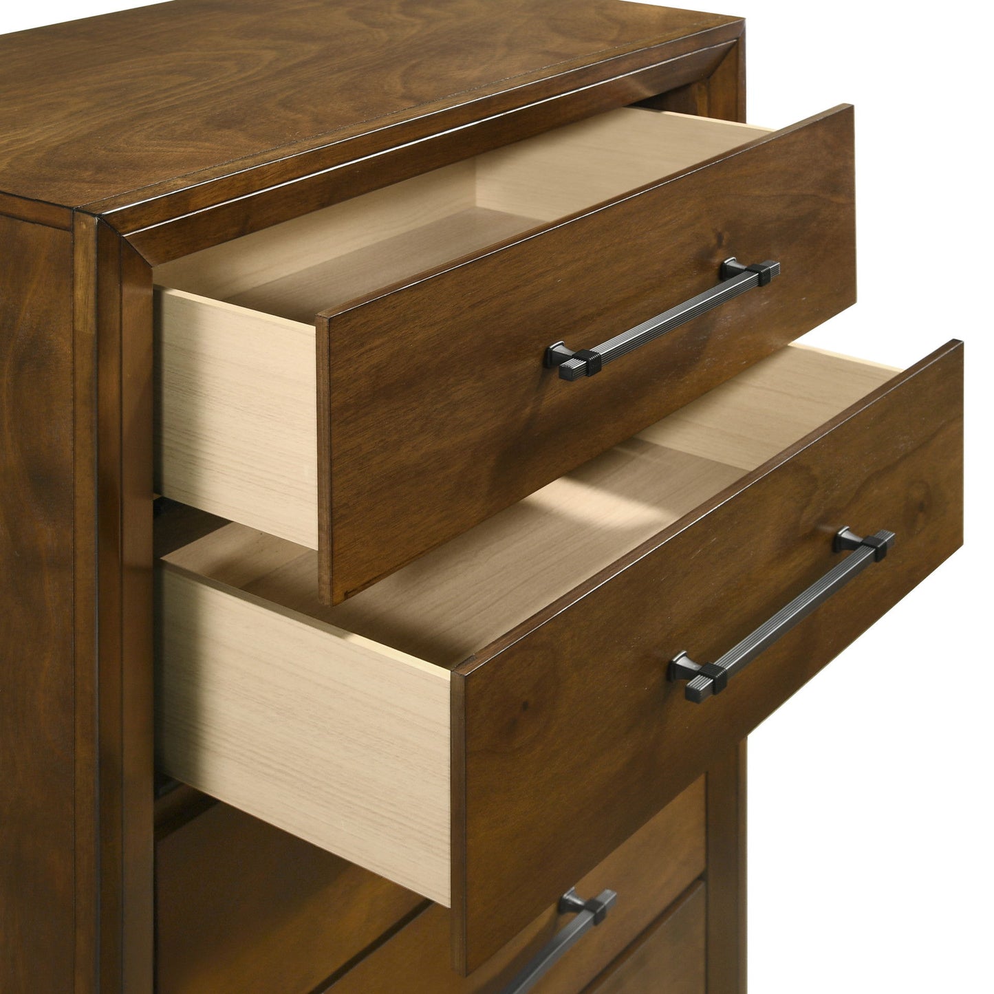 Ballard - 5 Drawer Chest - Walnut