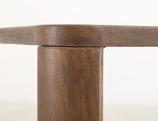 Balam - Table - Almond / Barrel Brown
