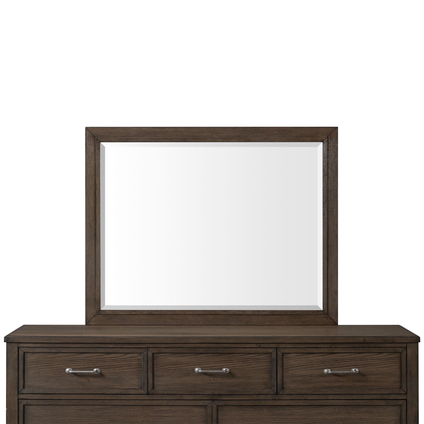 Preston - Mirror - Weathered Vintage Oak