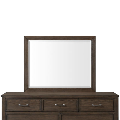 Preston - Mirror - Weathered Vintage Oak