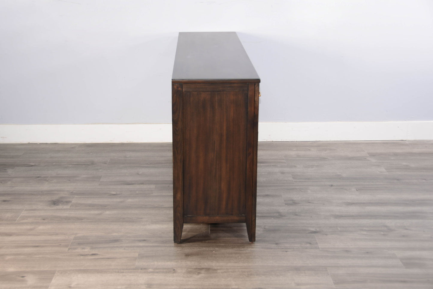 72" Wood Media Console - Coffee Bean