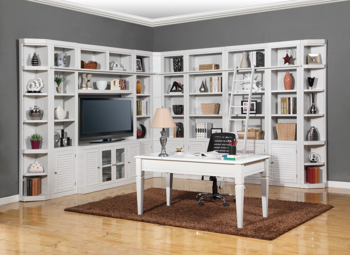 Boca - TV Console - Cottage White