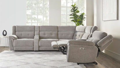 Richland - Modular Power Reclining Sectional With Power Adjustable Headrests