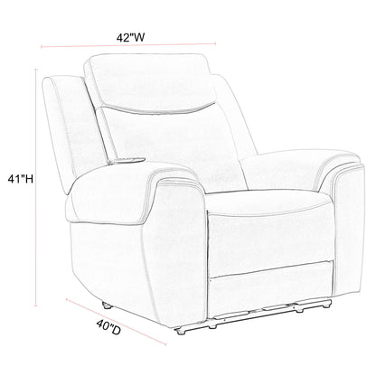 Momentum - Power Zero Gravity Recliner With Heat And Massage